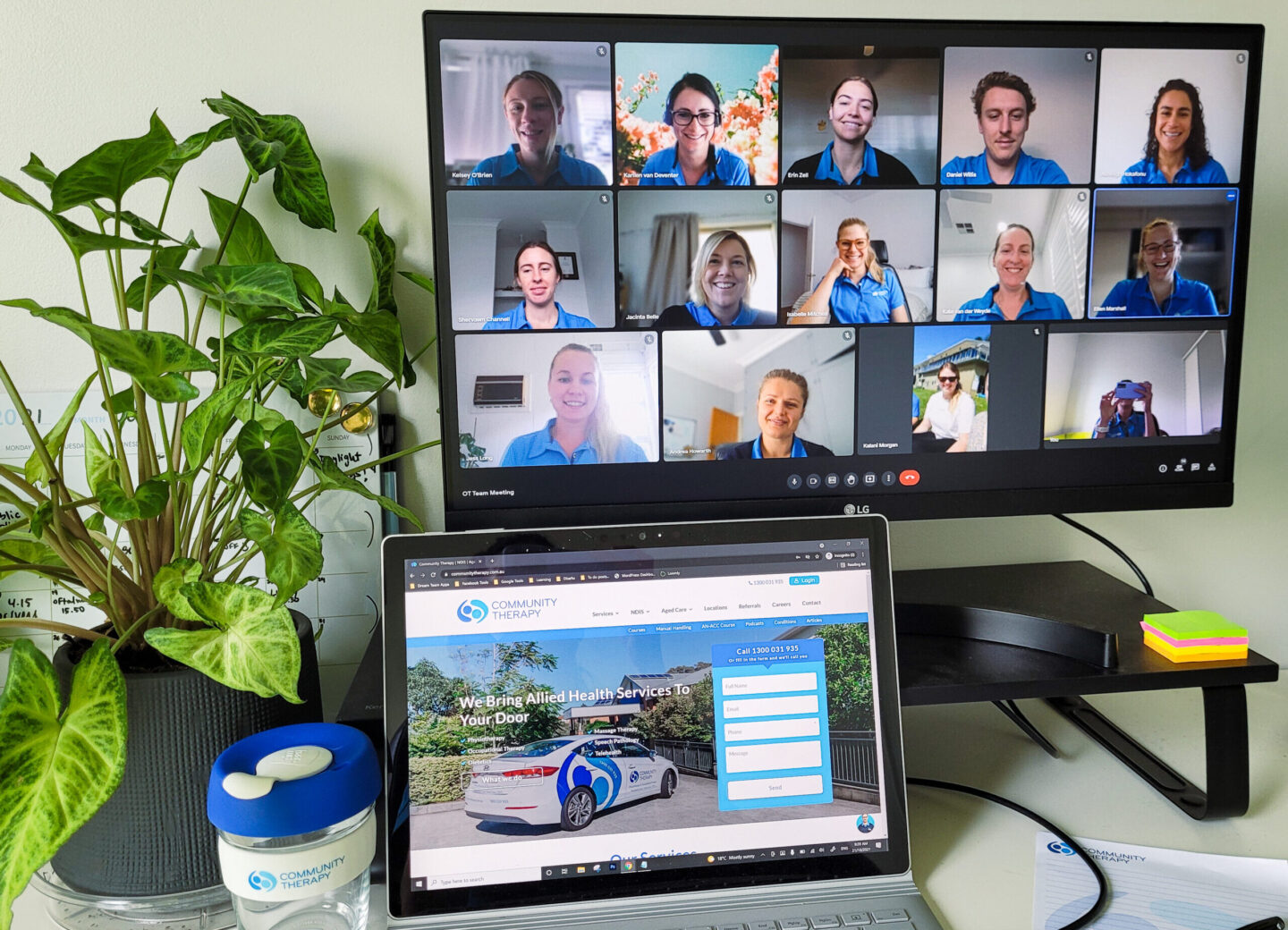 OT online meeting