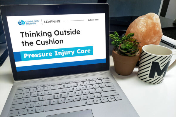 Pressure injury care course introduction screen