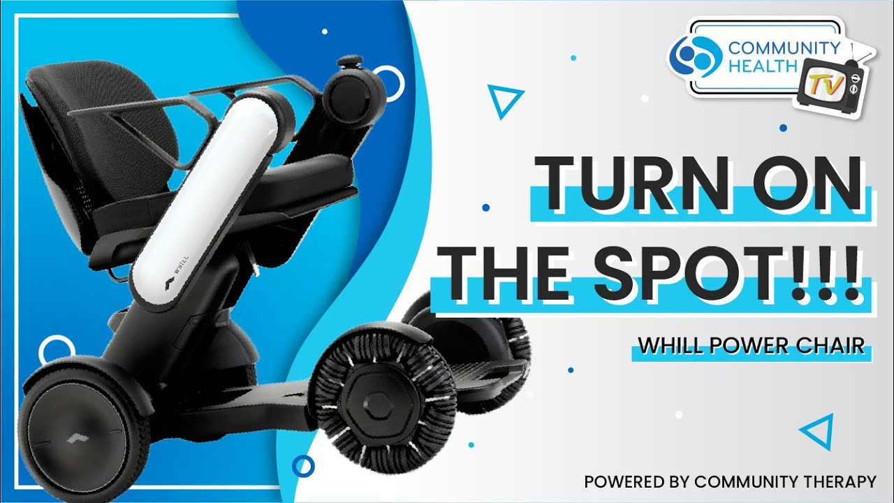 Video thumbnail with the Whill Power Chair. A wheelchair that is made for the tightest of spaces