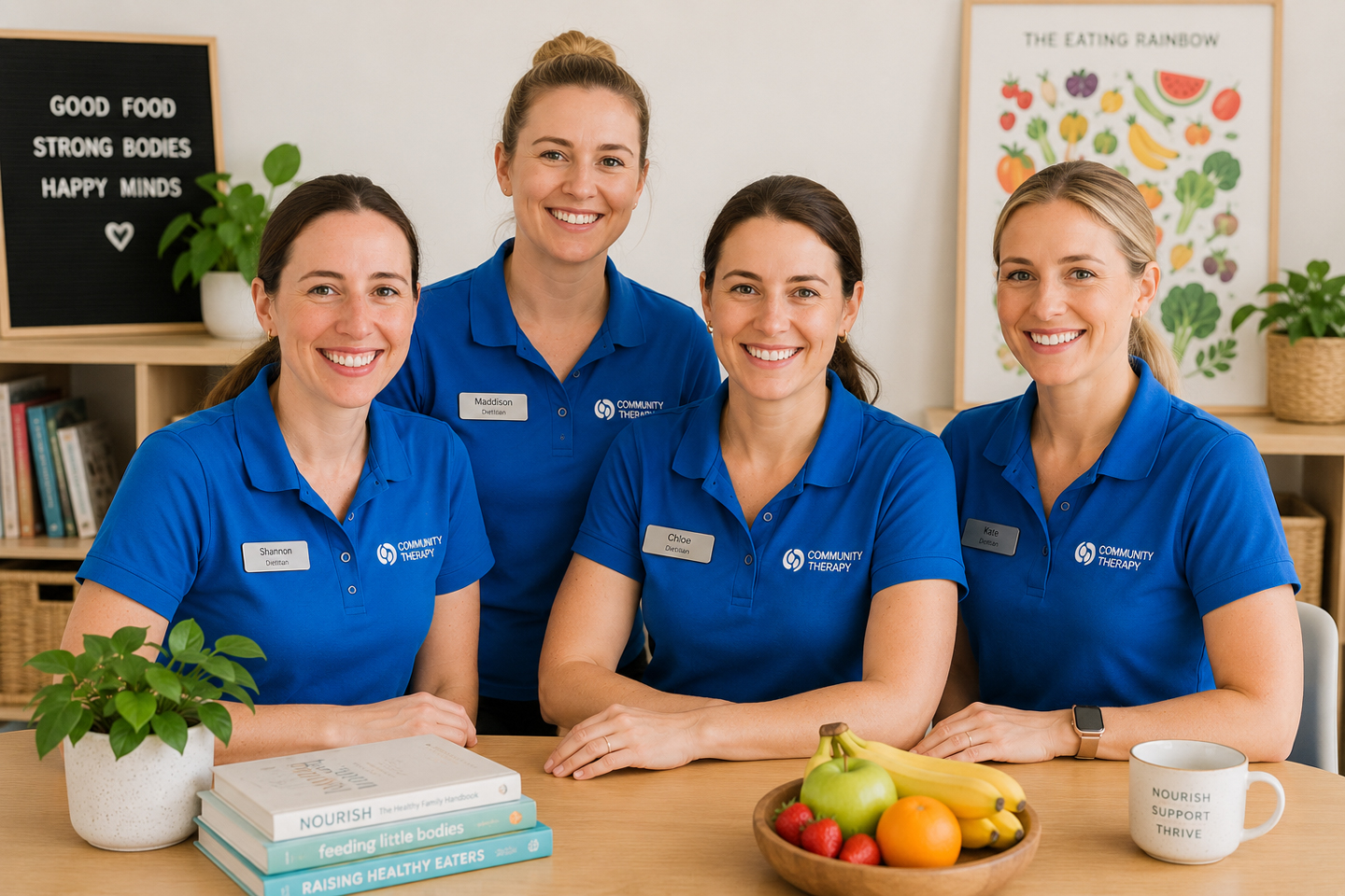 Team of smiling Dietitians